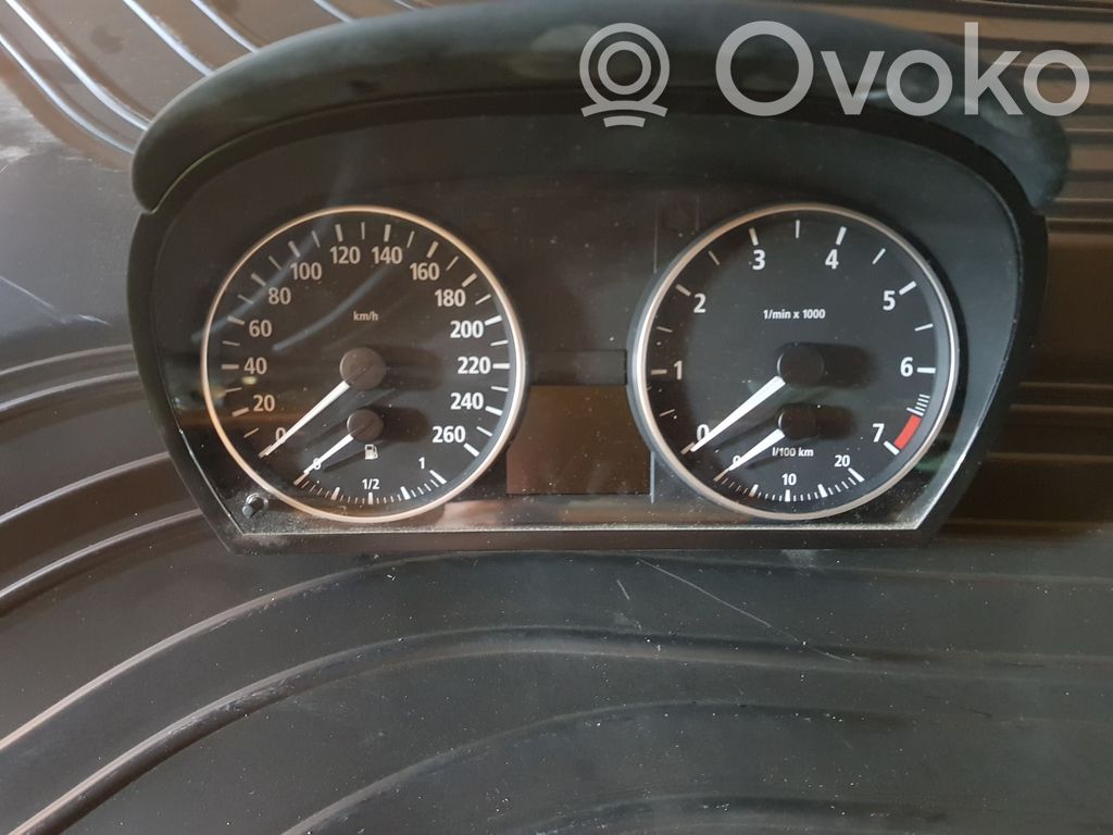 BMW 3 E90 E91 Speedometer (instrument cluster) 