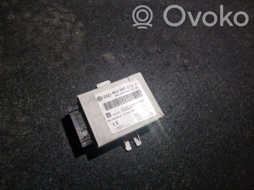 Audi A6 S6 C6 4F Tire pressure control unit 