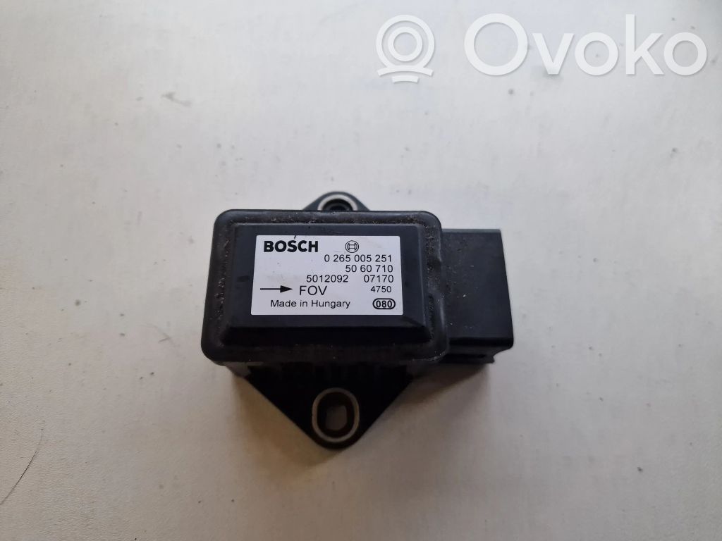 Saab 9-5 ESP acceleration yaw rate sensor 