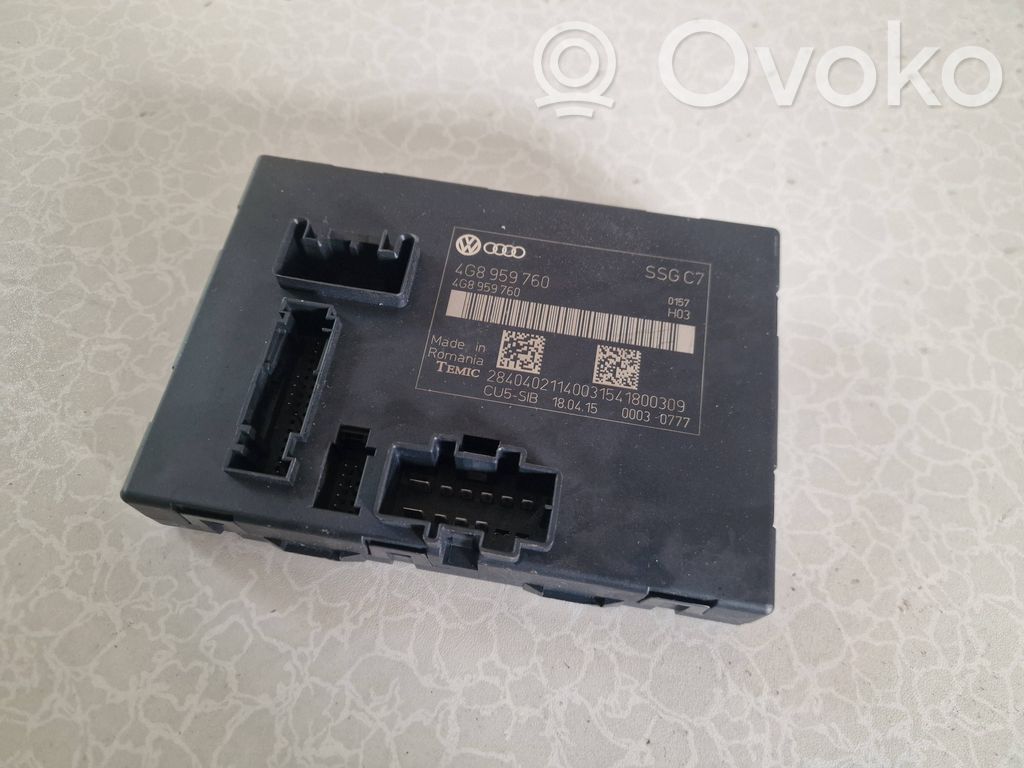 Module confort   4G8959760