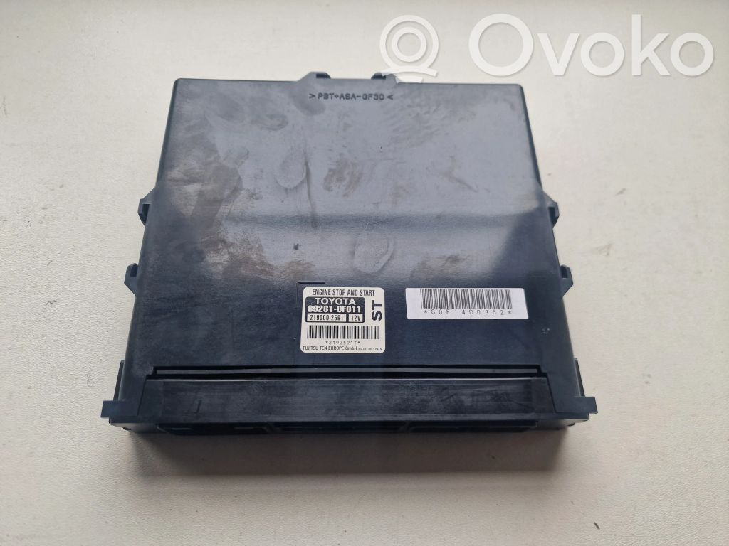 Toyota RAV 4 (XA40) Other control units/modules 
