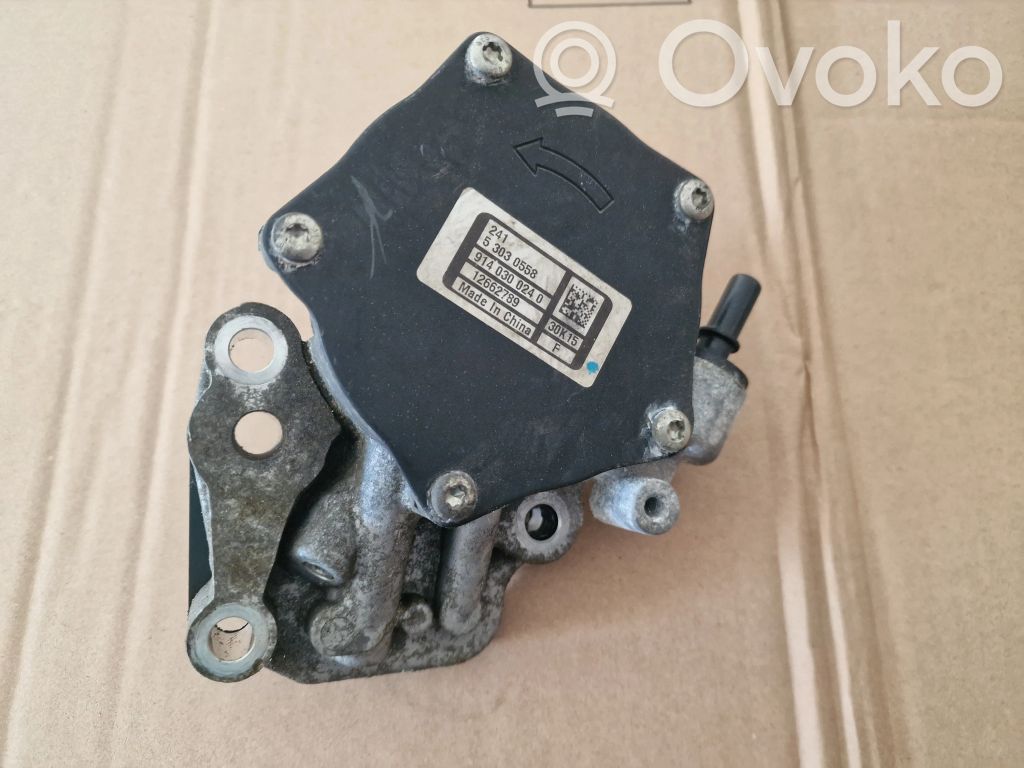 Opel Astra K Alipainepumppu 