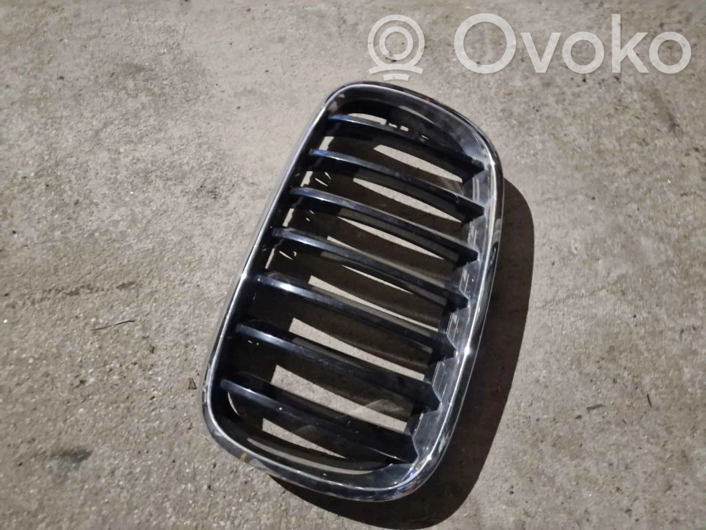 BMW X5 E70 Front bumper upper radiator grill 