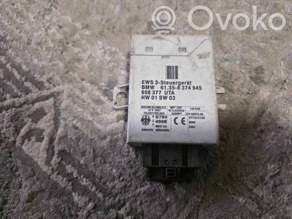 BMW 5 E39 Immobilizer control unit/module 