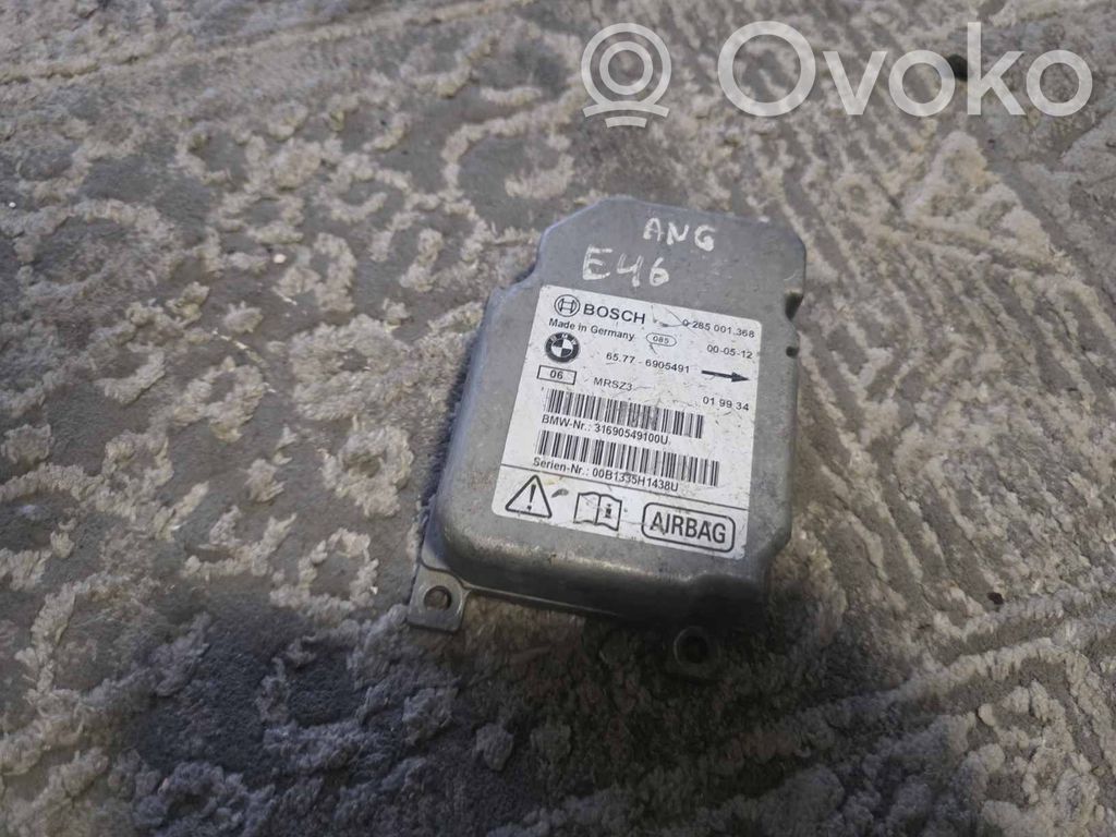 BMW 3 E46 Airbag control unit/module 