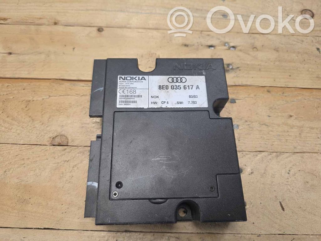 Audi A4 S4 B6 8E 8H Puhelimen käyttöyksikkö/-moduuli 