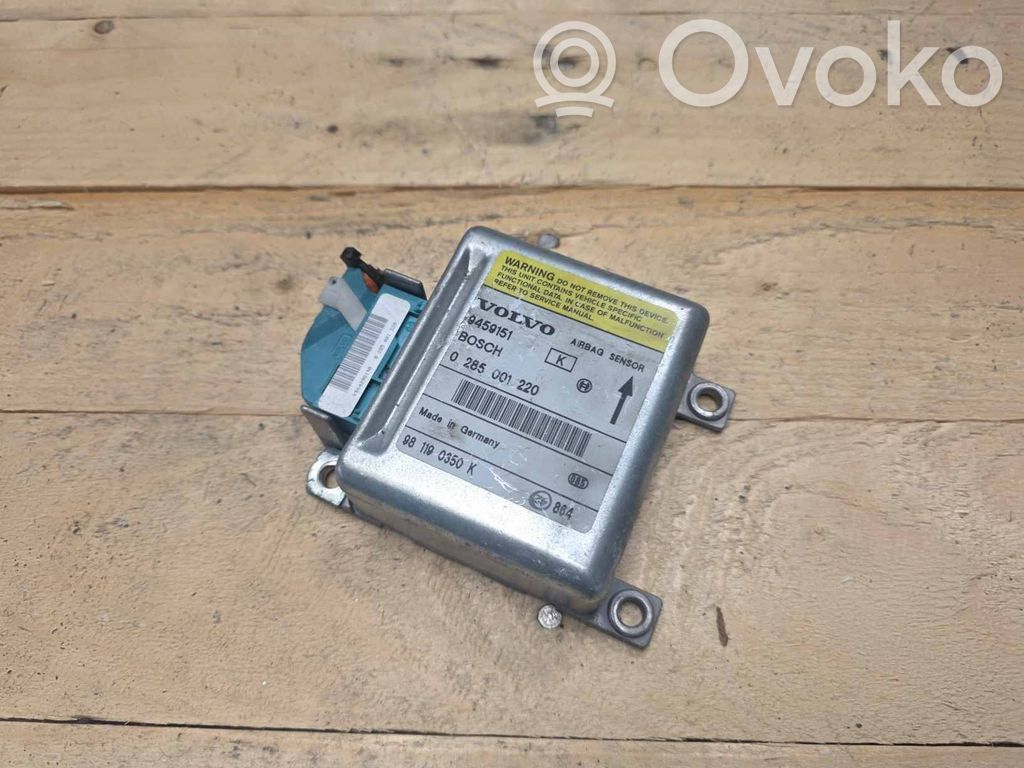 Volvo S70  V70  V70 XC Airbag control unit/module 