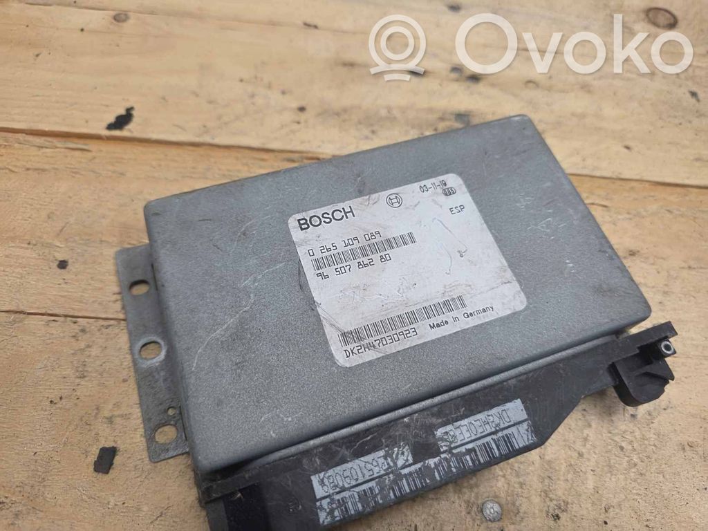 Peugeot 406 ESP (stability system) control unit 