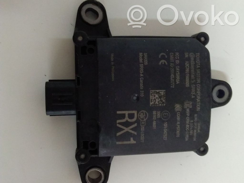 Lexus RX 450H Capteur radar d'angle mort 