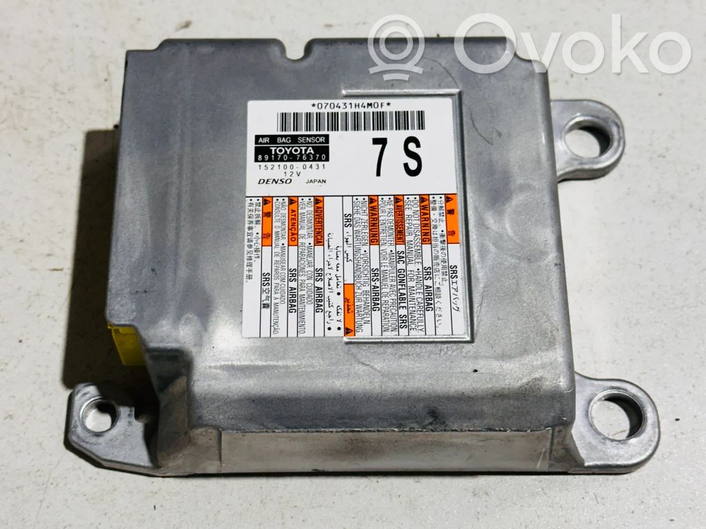 Lexus UX Airbag control unit/module 