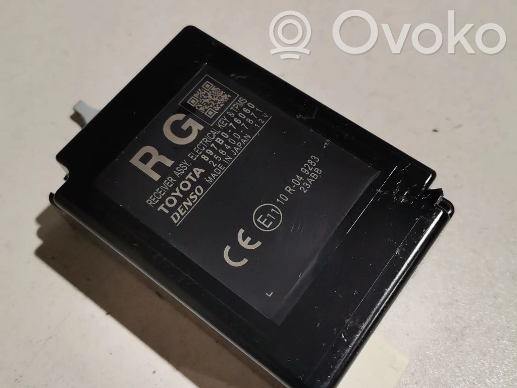 Lexus UX Immobilizer control unit/module 