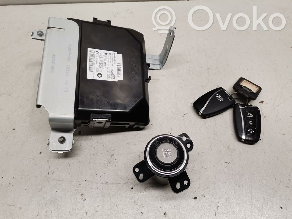 Hyundai Santa Fe Engine ECU kit and lock set 