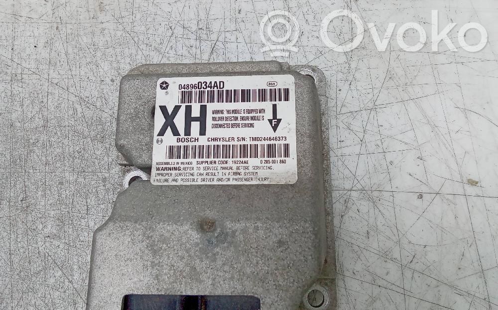Airbag control unit/module   04896034AD