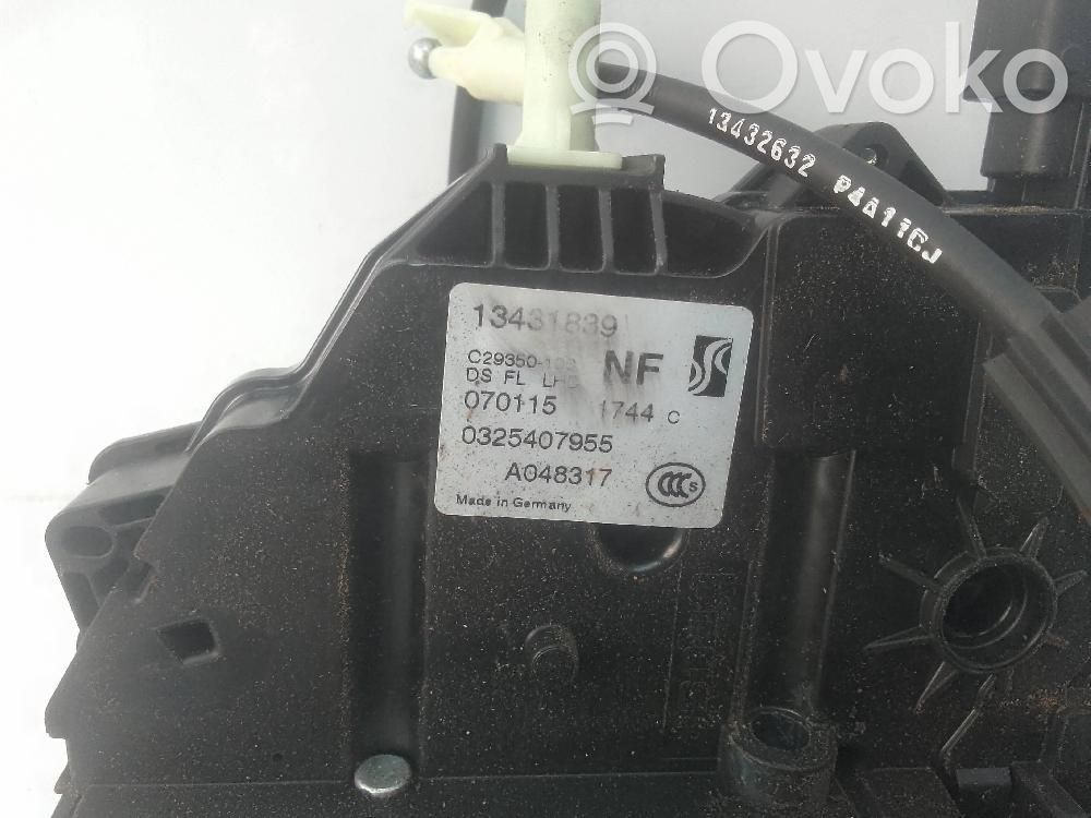 Front door lock   13431839