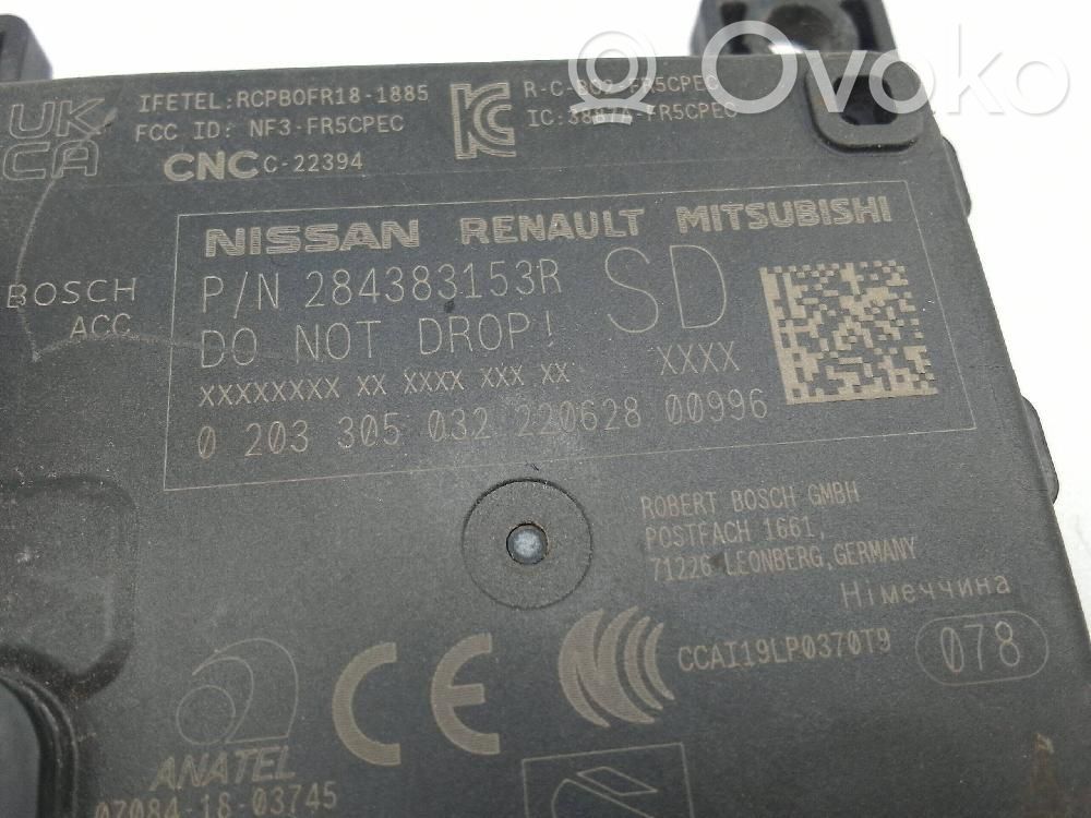 Sensor de radar Distronic   284383153R