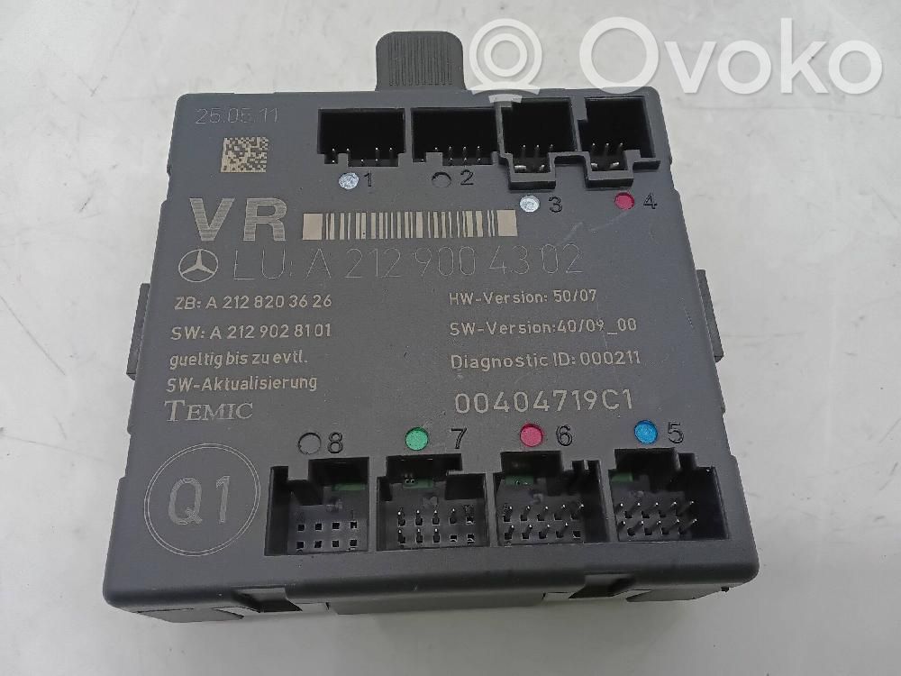 Autres unités de commande / modules   A2129004302