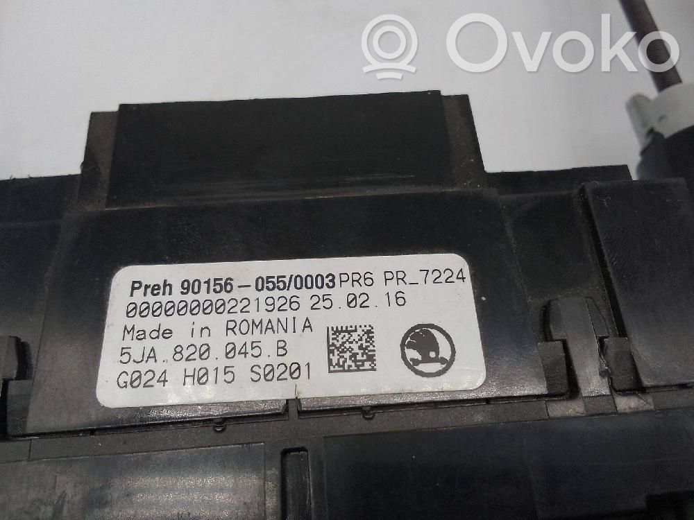 Skoda Rapid (NH) Unitate control climatizare 