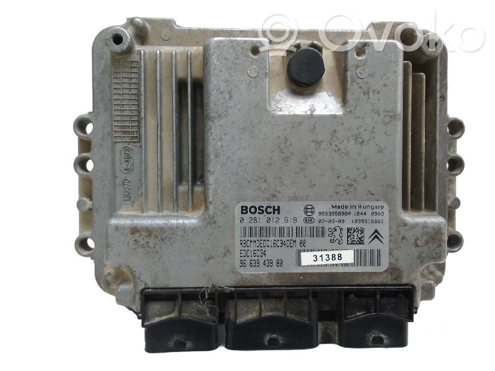 Alte unități/module de control   9653958980