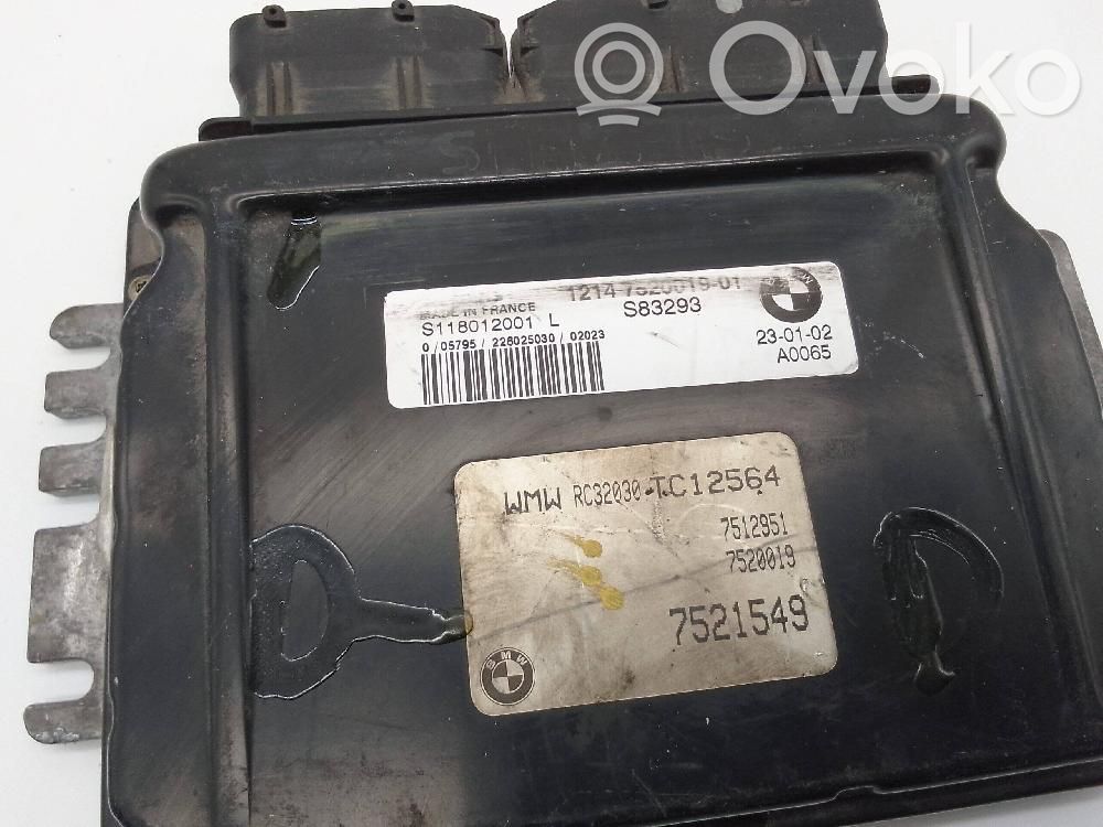 Unidad de control/módulo del motor   S118012001