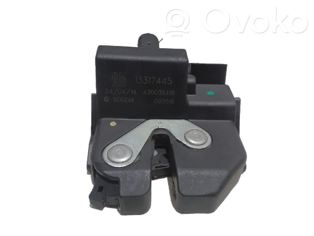 Peugeot 208 II Blocco/chiusura/serratura del portellone posteriore/bagagliaio