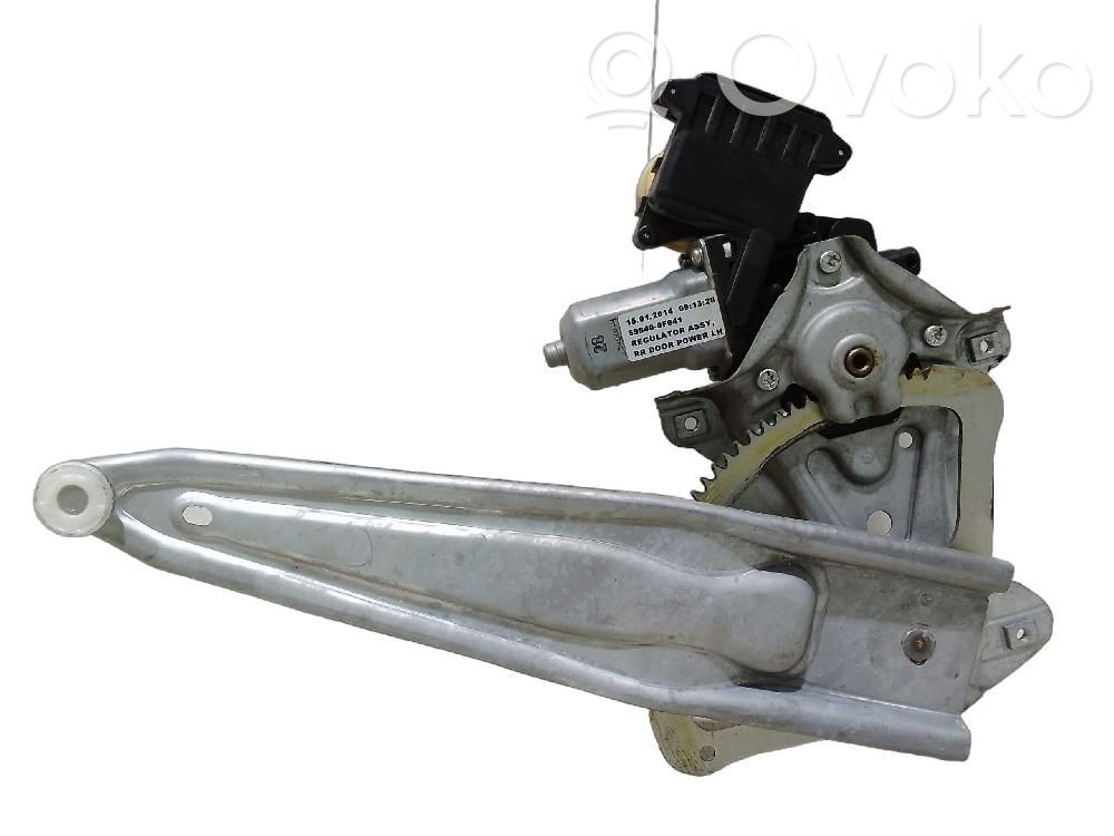 Toyota Verso Alzacristalli manuale della portiera posteriore