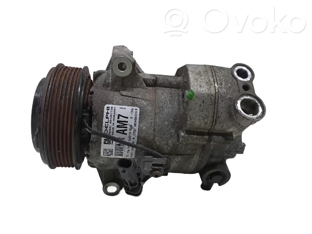 Opel Zafira C Compresor (pompă) aer condiționat (A/C) 