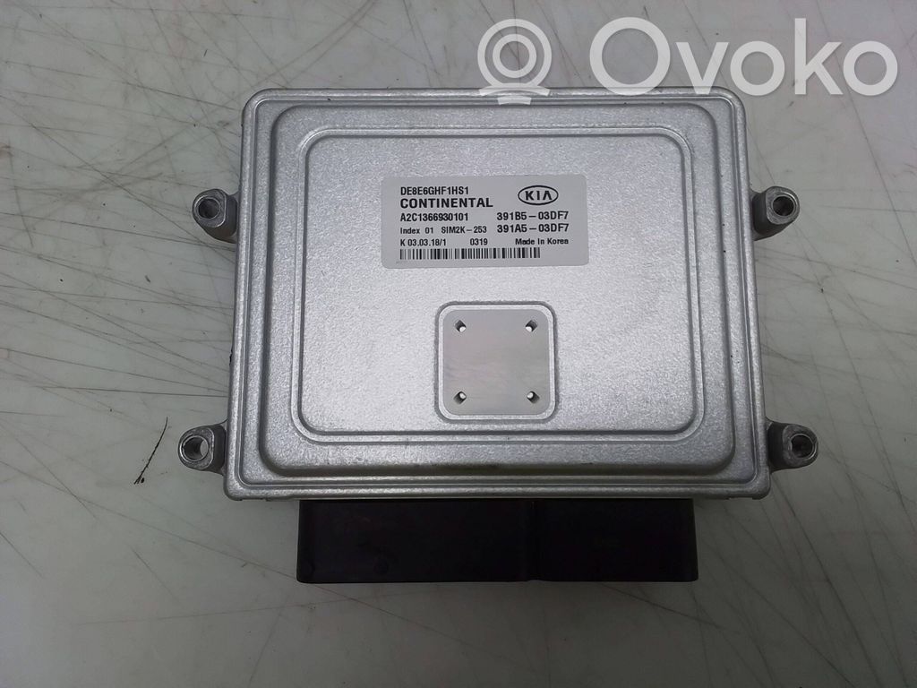 KIA Niro Calculateur moteur ECU 