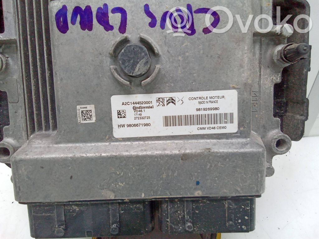 Opel Crossland X Sterownik / Moduł ECU 