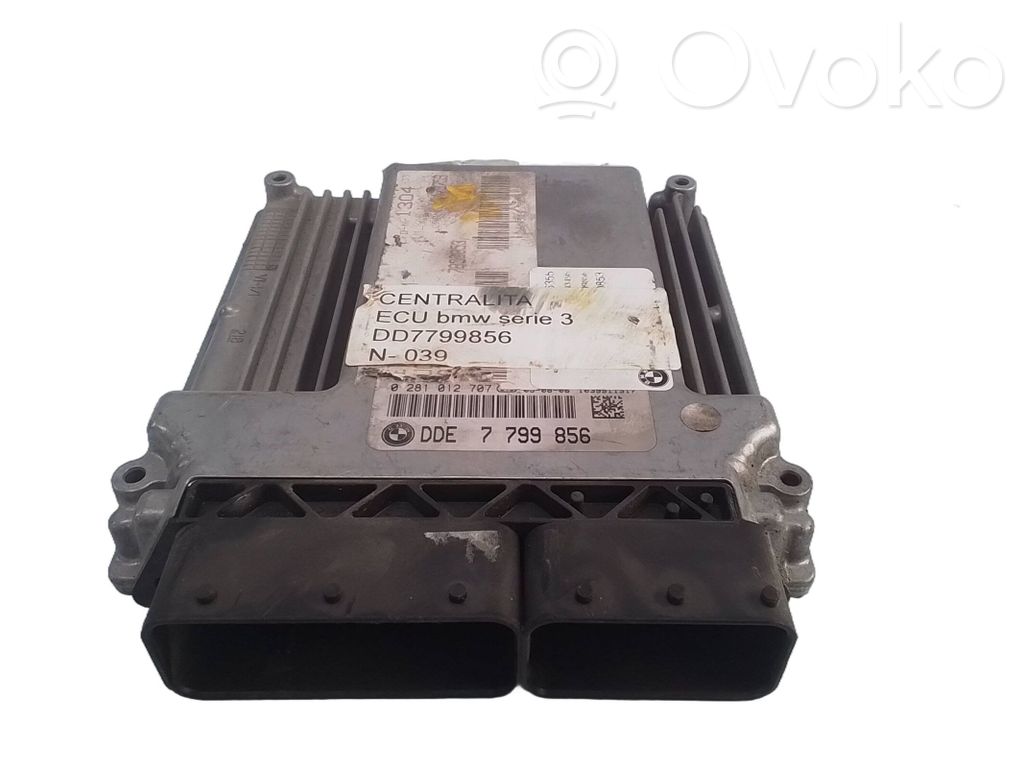 BMW 3 E90 E91 Moottorin ohjainlaite/moduuli 