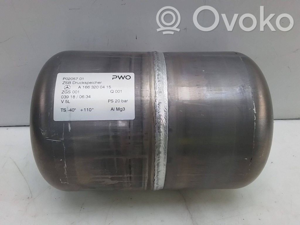 Mercedes-Benz GLE (W166 - C292) Suspensión neumática delantera