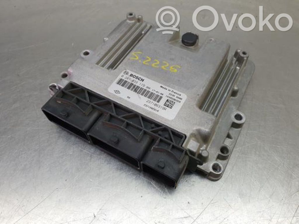Renault Clio IV Sterownik / Moduł ECU 