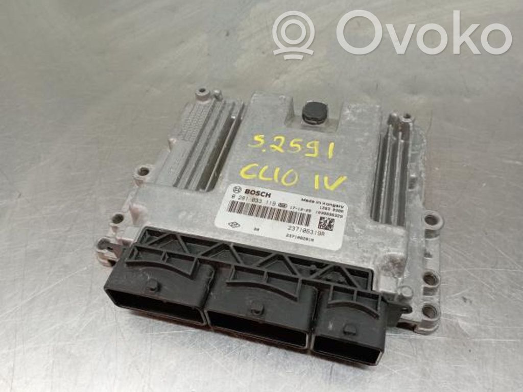 Renault Clio IV Sterownik / Moduł ECU 