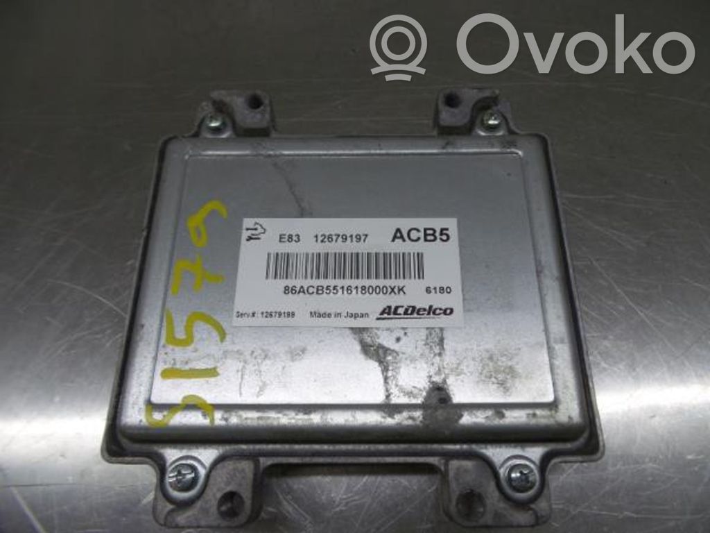 Opel Corsa E Engine control unit/module 