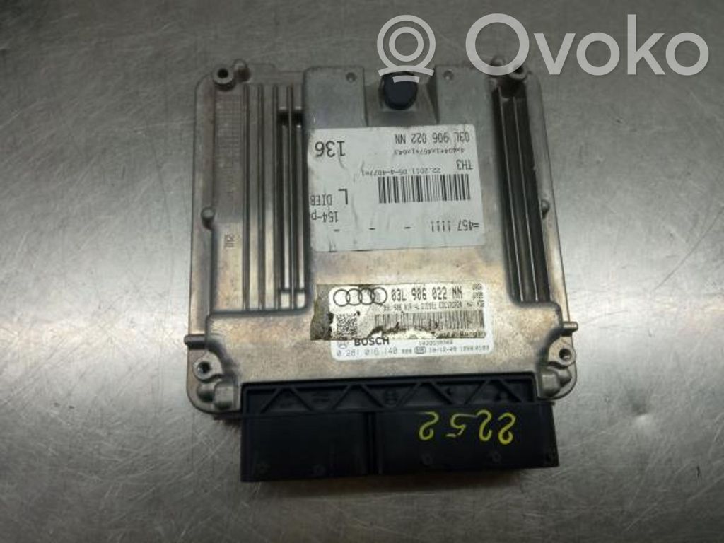 Moottorin ohjainlaite/moduuli   03L906022NN,0281016140
