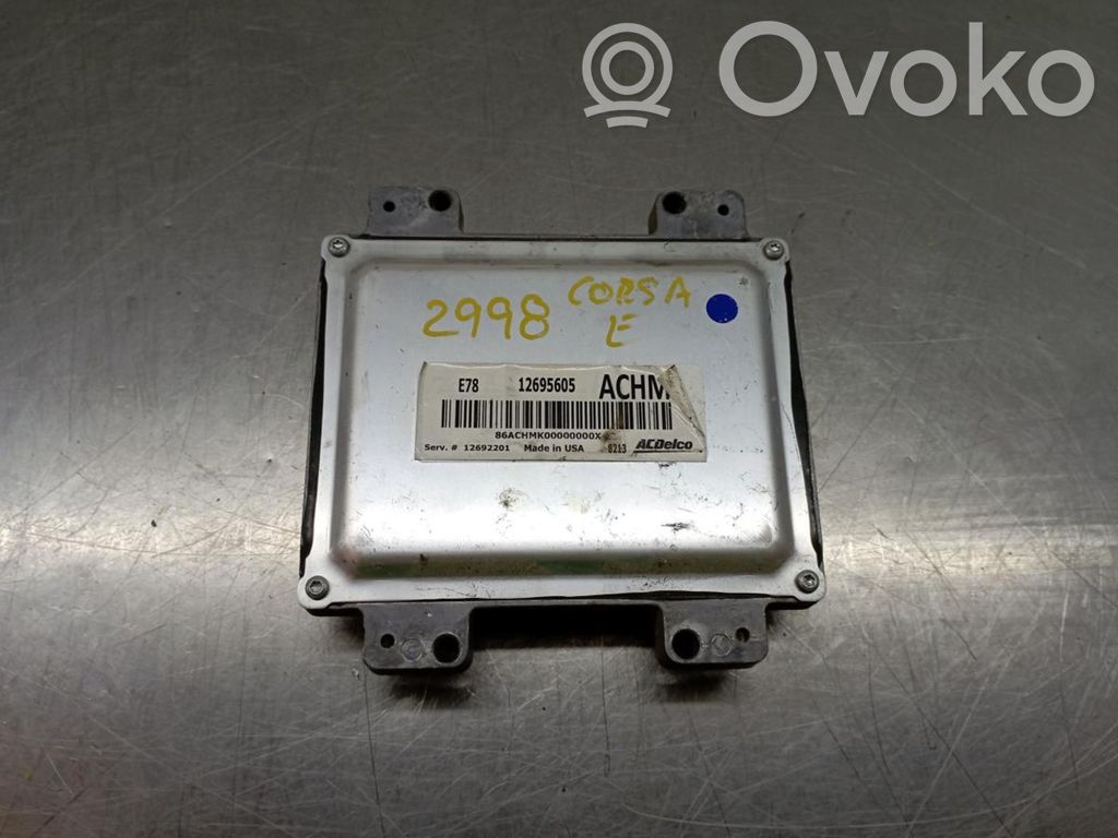 Engine control unit/module   12695605,12692201