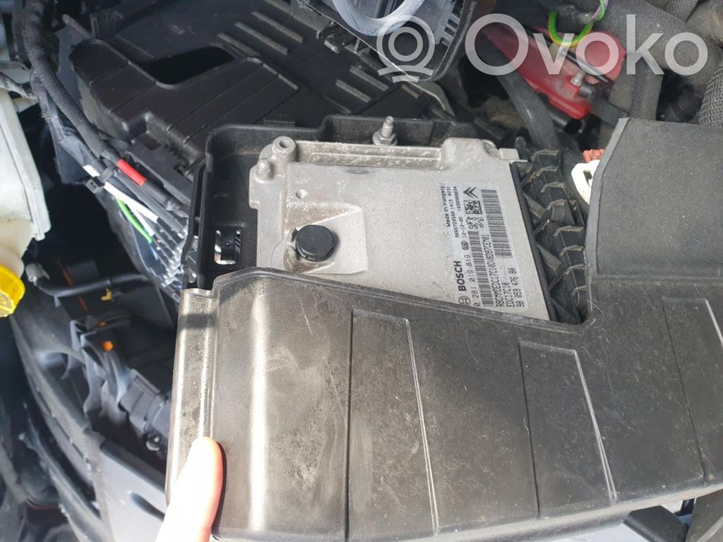 Engine control unit/module   0281019819,9805947680