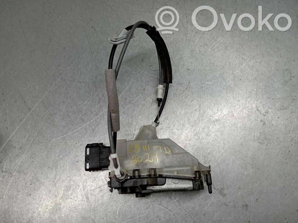 Citroen C3 Zamek drzwi tylnych 
