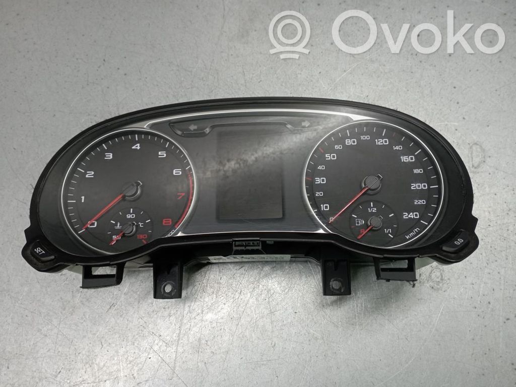 Speedometer (instrument cluster)   8X0920930C,56419KM,5P0035191E,7N5920870E,RISCOS