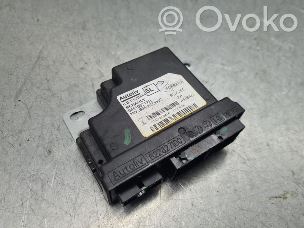Airbag control unit/module   632199300H,634412300C,985109717R