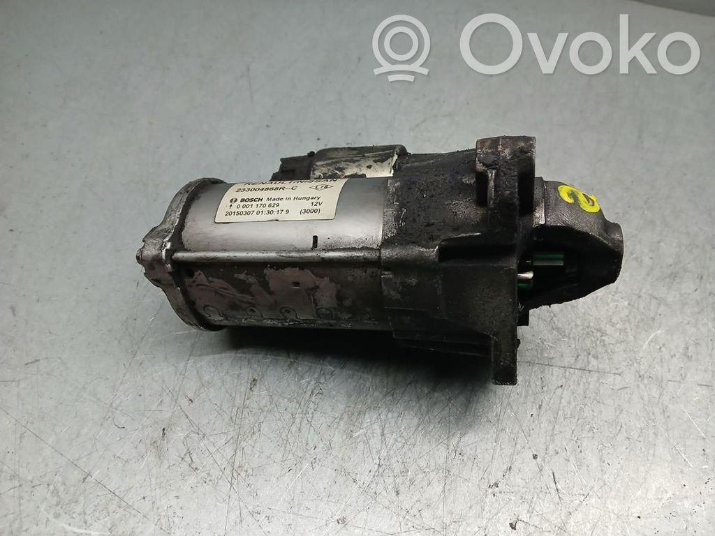Starter motor   233004868R,0001170629,15V,BOSCH