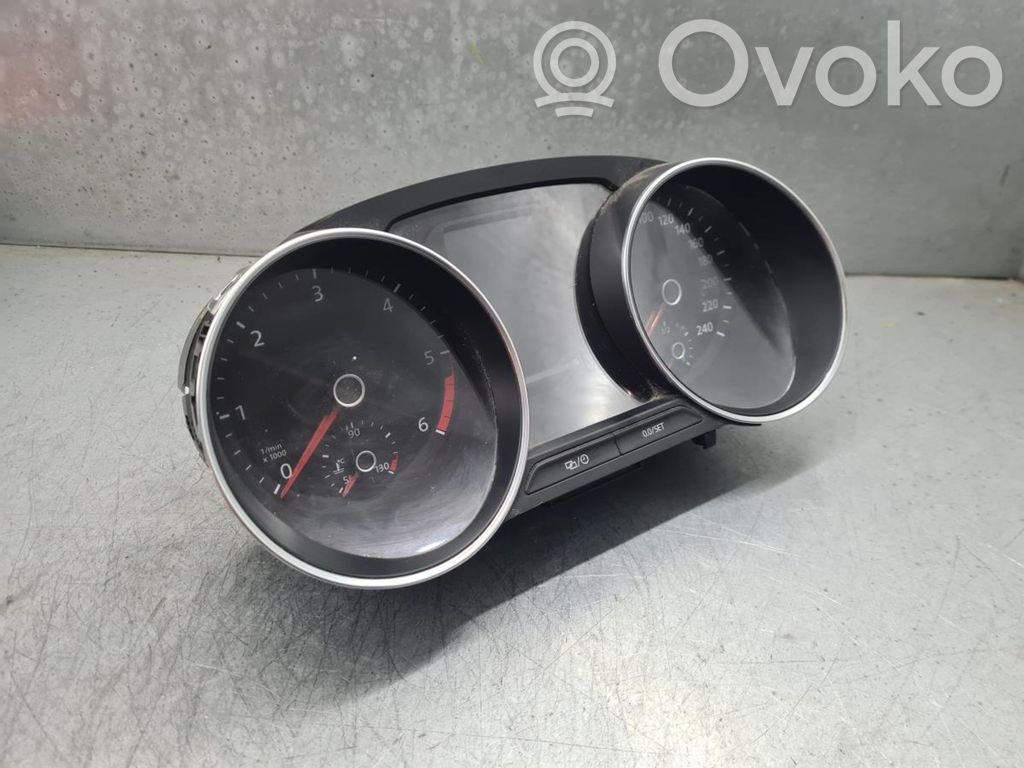 Volkswagen Polo V 6R Compteur de vitesse tableau de bord