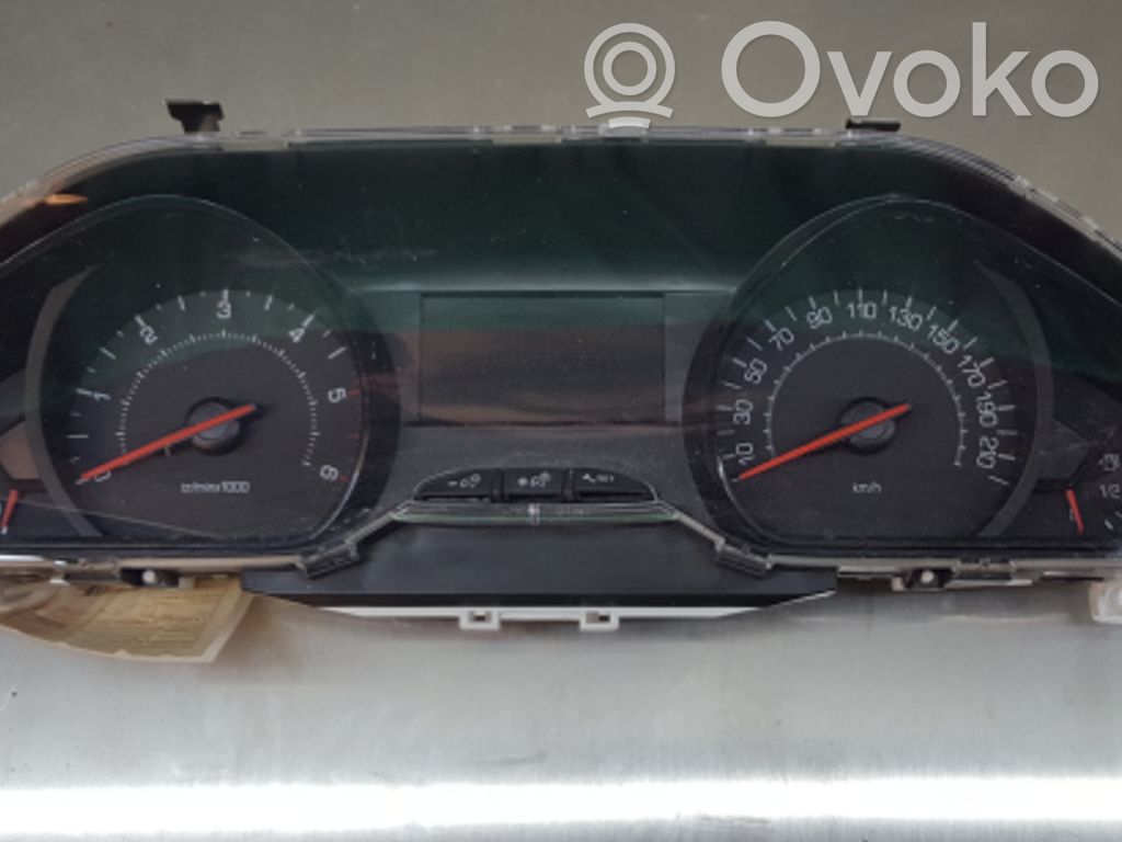 Peugeot 208 I Tachimetro (quadro strumenti) 