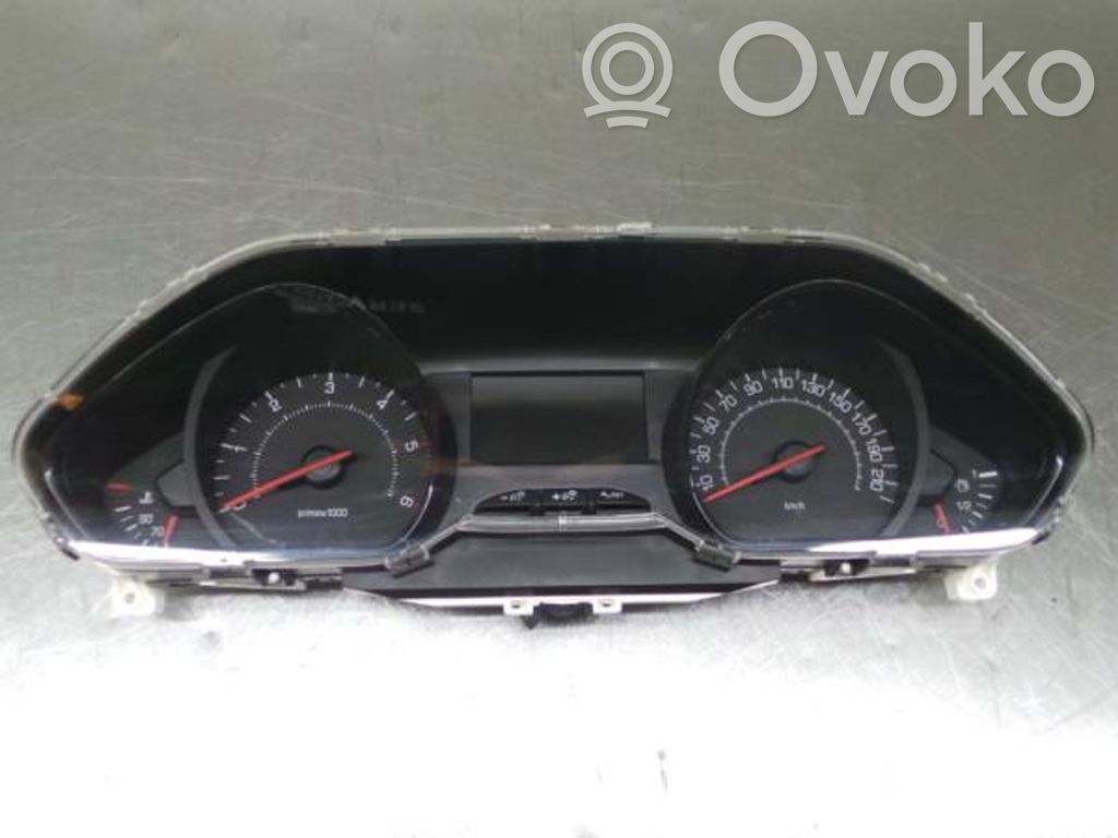 Peugeot 208 I Tachimetro (quadro strumenti) 