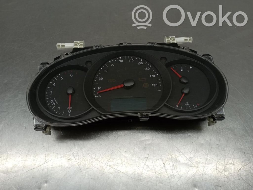 Renault Kangoo II Geschwindigkeitsmesser Cockpit 