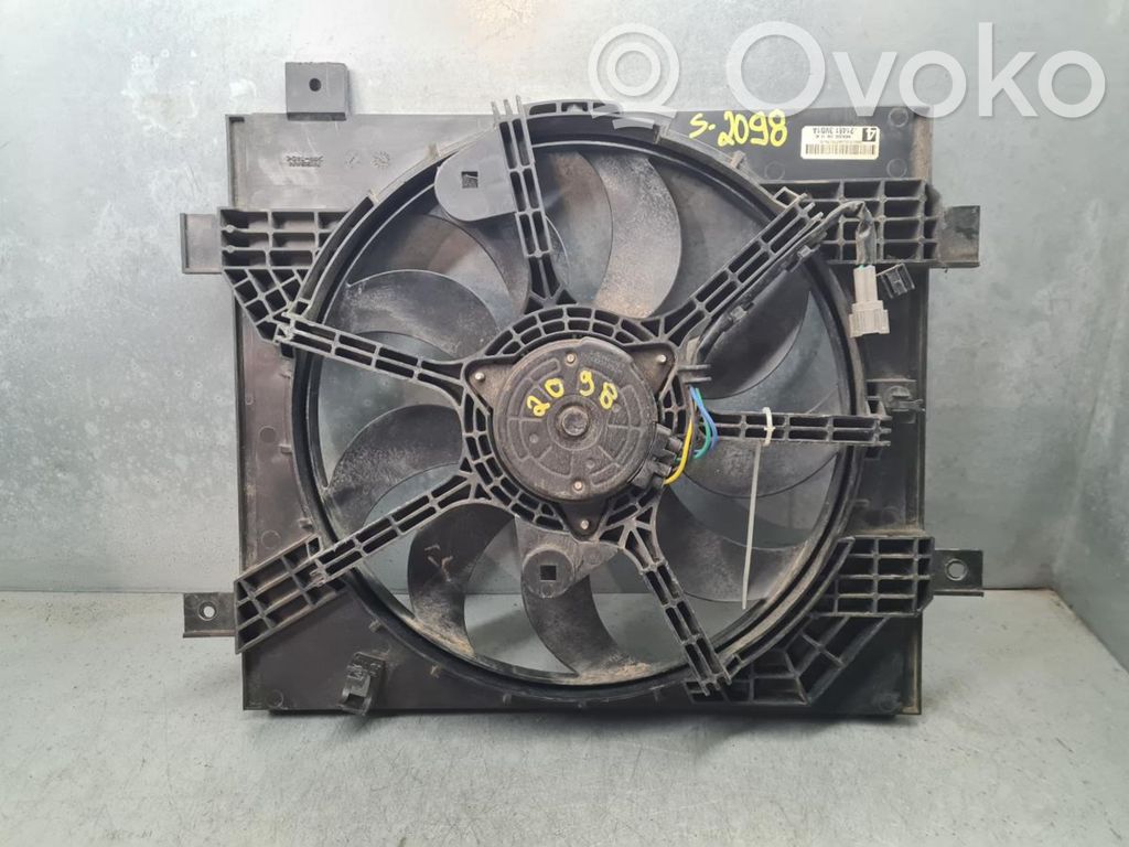 Nissan Note (E11) Elektrisks radiatoru ventilators 