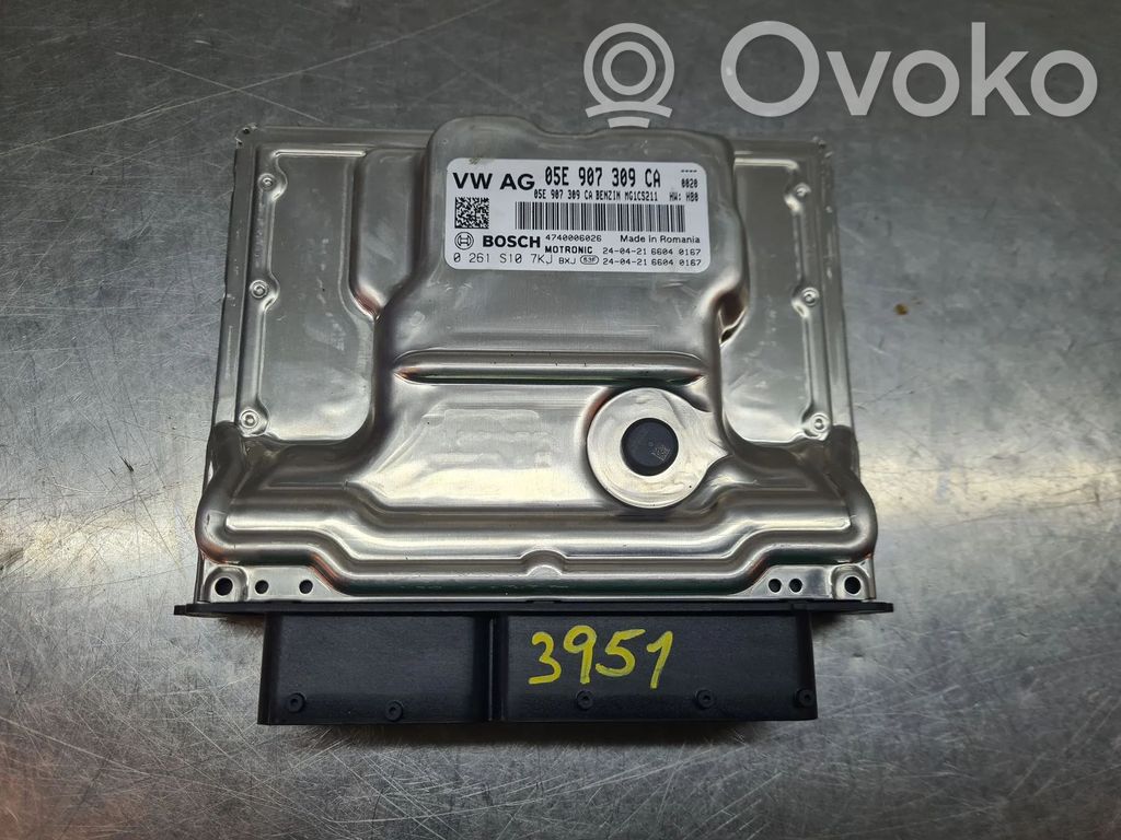 Engine control unit/module   05E907309CA,0261S107KJ