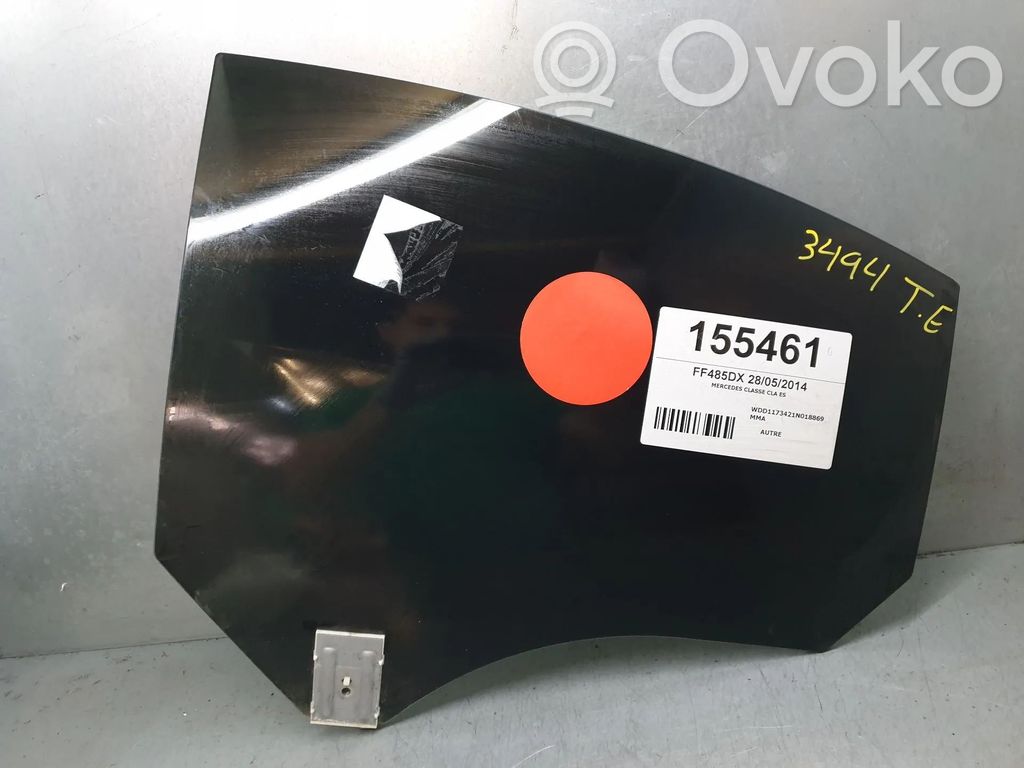 Mercedes-Benz CLA C117 X117 W117 Vetro del finestrino della portiera posteriore