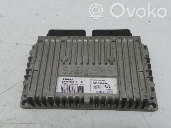 Peugeot 206 CC Unidad de control/módulo del motor 
