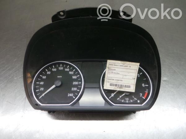 BMW 1 E81 E87 Speedometer (instrument cluster) 