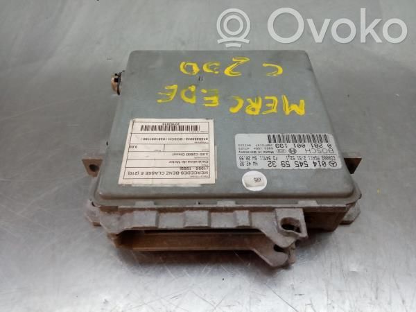 Engine control unit/module   0145455932,0281001199,BOSCH